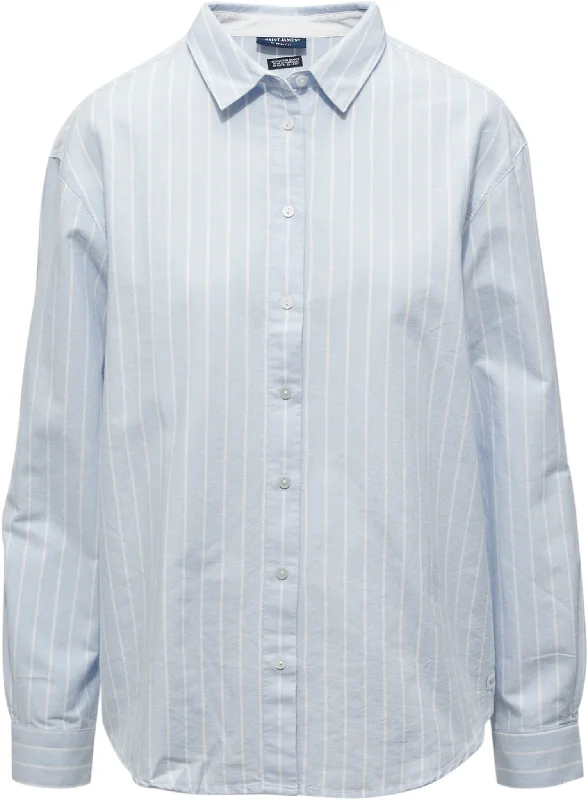 Women's Blouse with Peter Pan CollarMyriam Striped Shirt - Women's|-|Chemise rayée Myriam - Femme