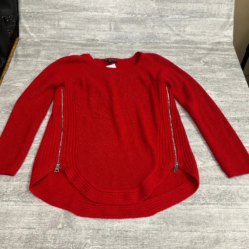 Women's Aran Knit SweatersSweater By Inc In Red, Size: M