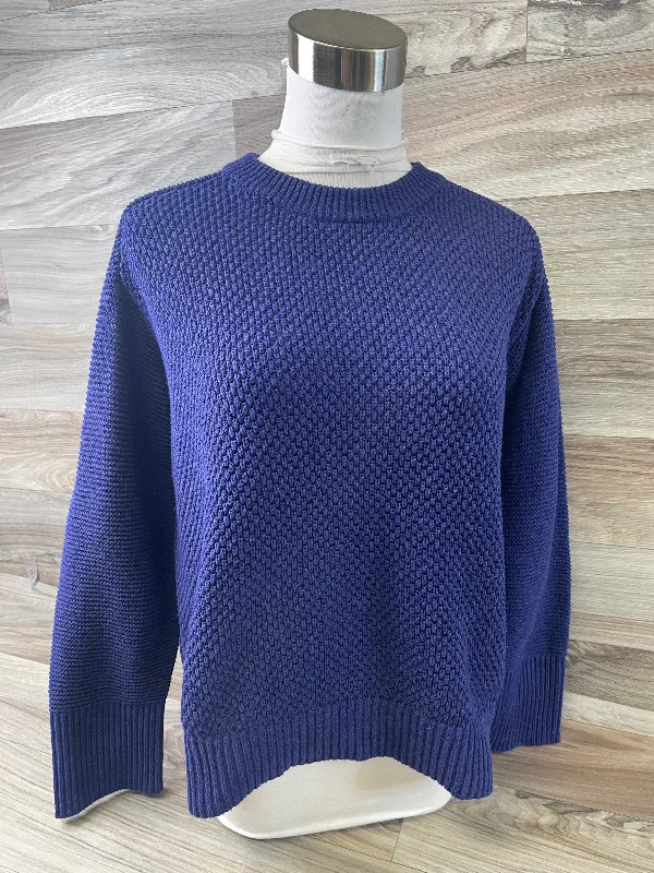 Women's Shirt Collar SweatersSweater By Loft In Purple, Size: S