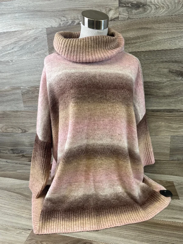 Women's Mohair SweatersSweater By Loft In Pink & Tan, Size: S