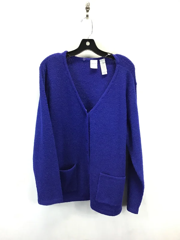 Women's Oversized SweatersSweater By Emma James In Blue, Size: 2