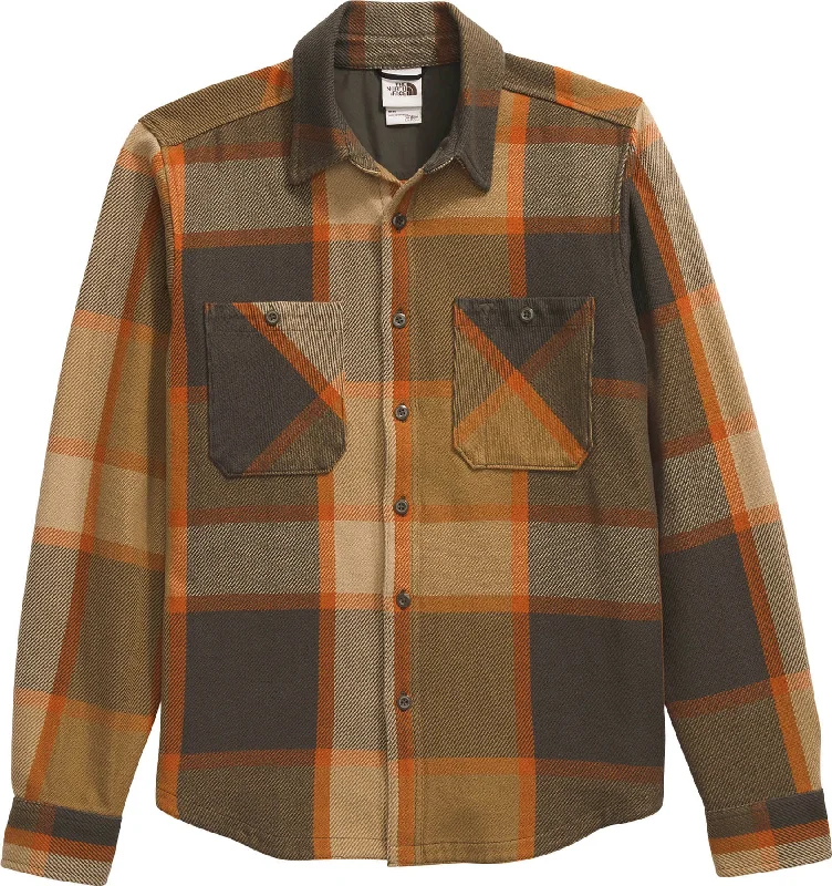 Women's Blouse with Collarless DesignValley Twill Flannel Shirt - Men’s|-|Chemise en flanelle sergé Valley - Homme