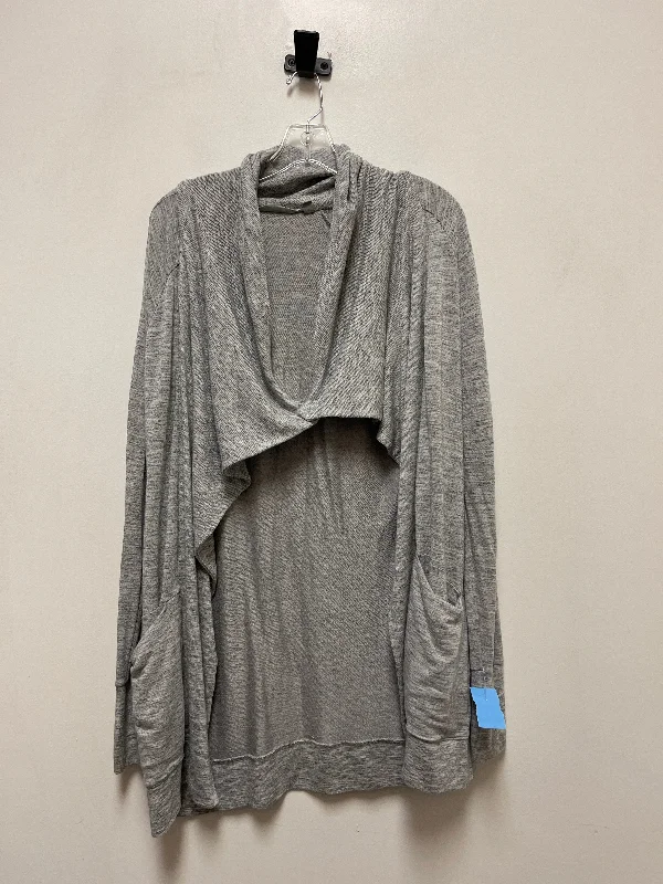 Women's Narrow Collar SweatersSweater Cardigan By Athleta In Grey, Size: M