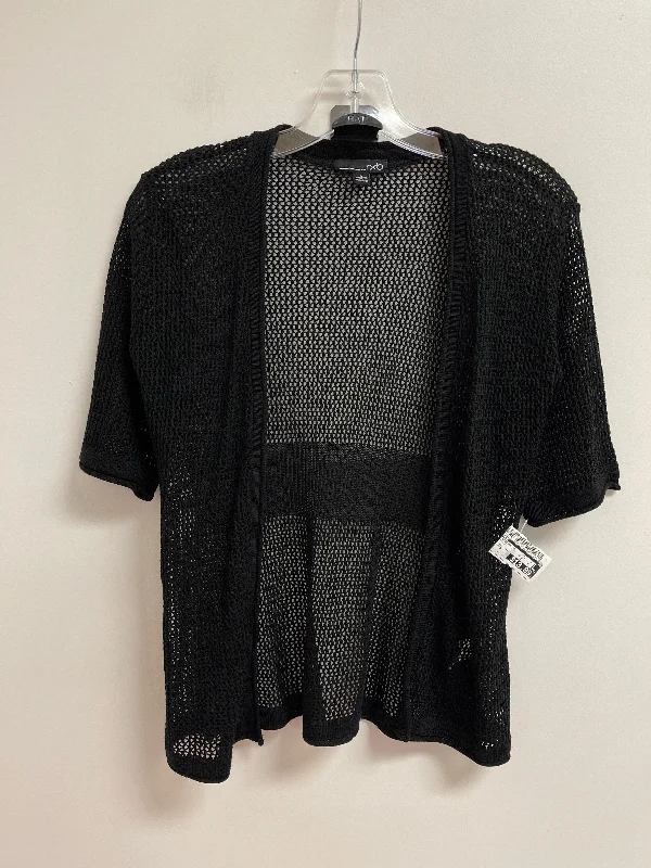 Women's Square Neck SweatersCardigan By Rxb In Black, Size: S