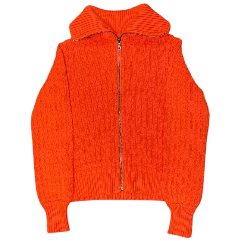 Women's Estonian Wool SweatersSweater Cardigan By Ann Taylor In Orange, Size: Xs