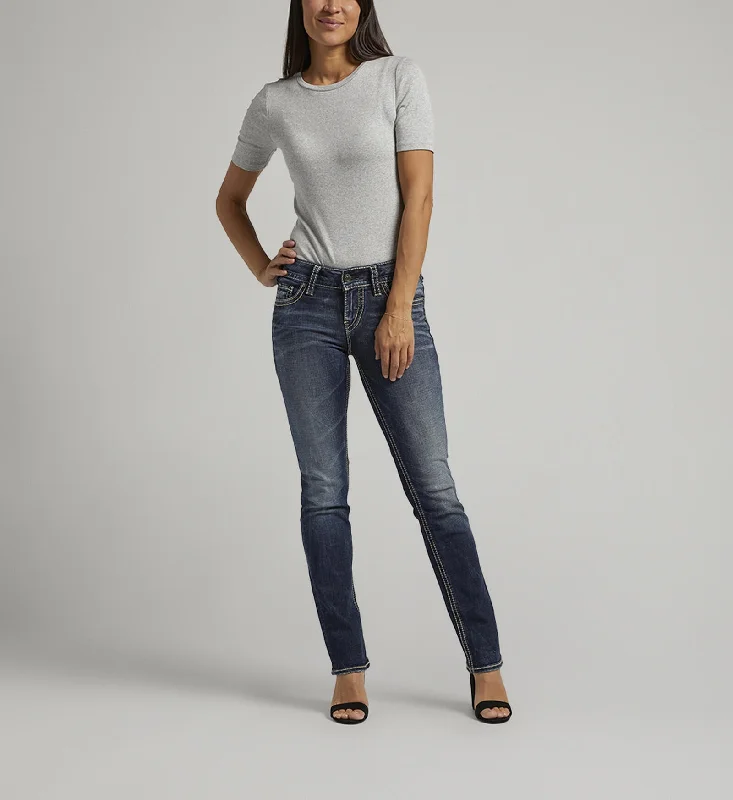 Women's Suki Mid Rise Straight Leg Jean