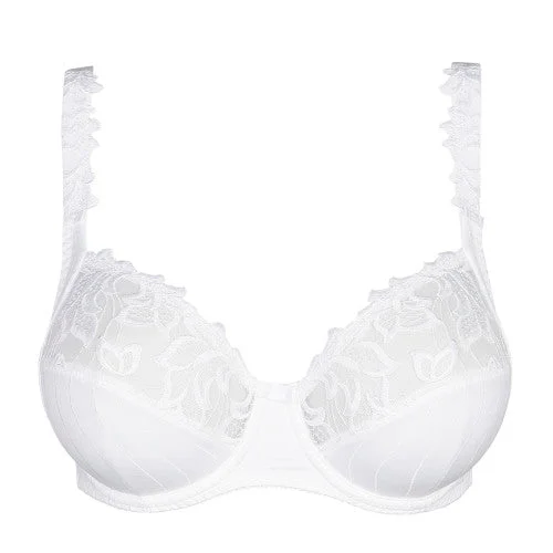 sheer lace lingerie with matching gownsPRIMA DONNA DEAUVILLE FULL CUP BRA - WHITE