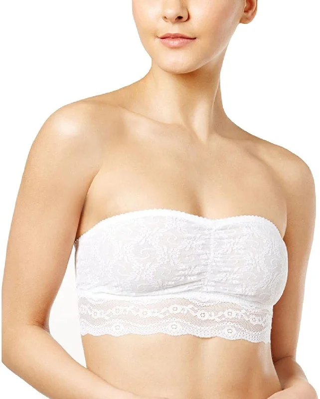 plus-size high-slit pantiesb.tempt'd by Wacoal Women's Lace Kiss Bandeau Bra