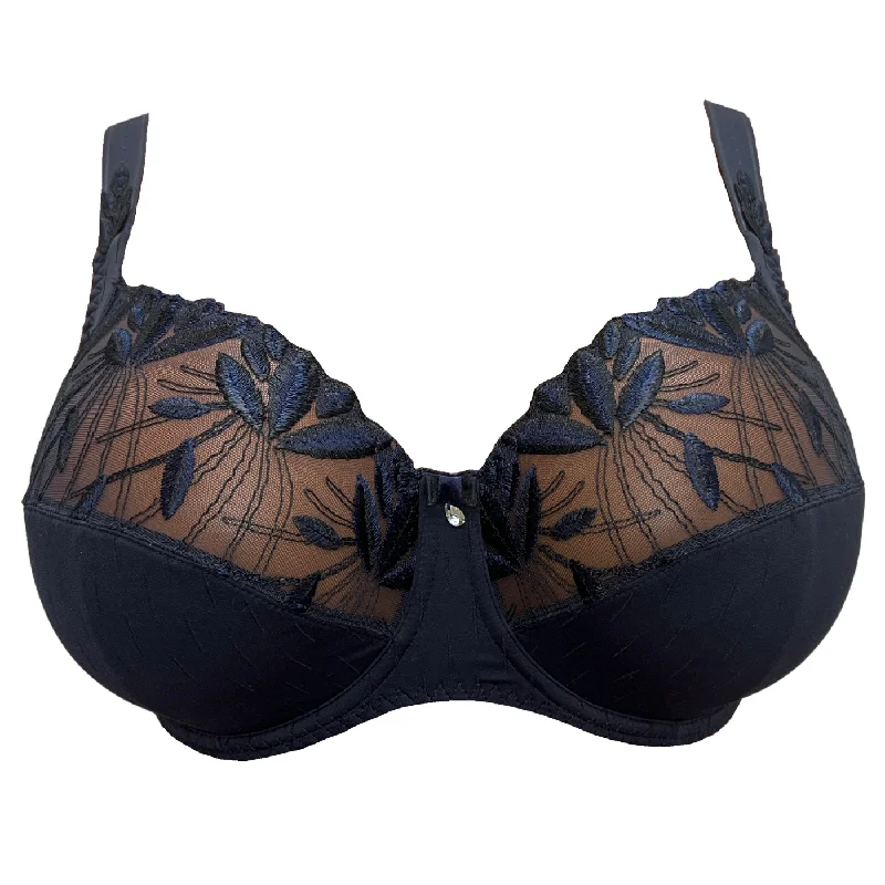 eco-friendly organic cotton lingerie setsPRIMA DONNA ORLANDO FULL CUP BRA - NIGHT BLUE