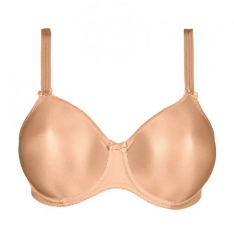 moisture-wicking activewear underwearPRIMA DONNA SATIN NON PADDED FULL CUP SEAMLESS - LIGHT TAN