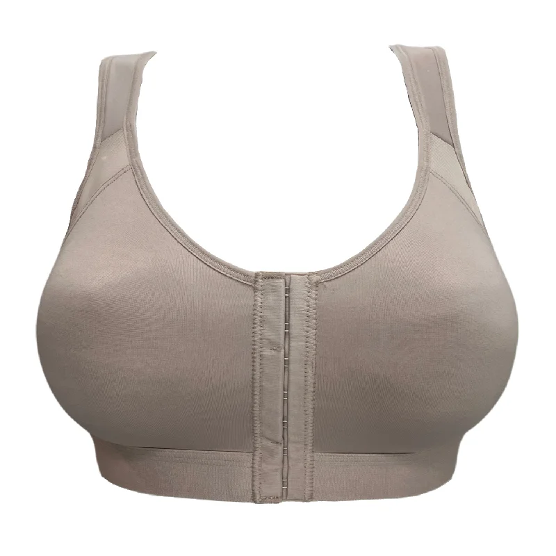 seamless high-leg bikini pantiesLEONISA UNLINED WIRELESS POSTURE CORRECTOR BRA - NUDE