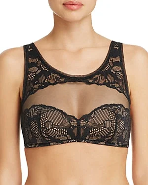 lace-edged camisoles and pantiesCalvin Klein Linger Lace Bralette