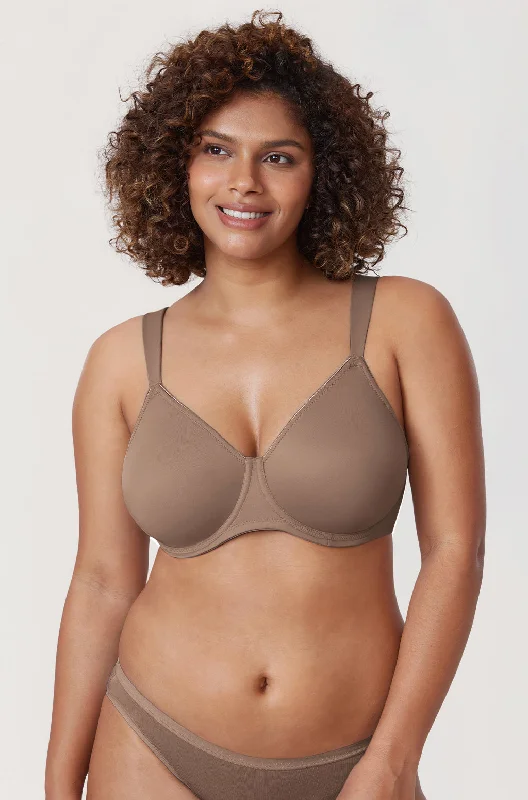 sports bras with mesh insertsSmooth Minimizer Underwire Bra