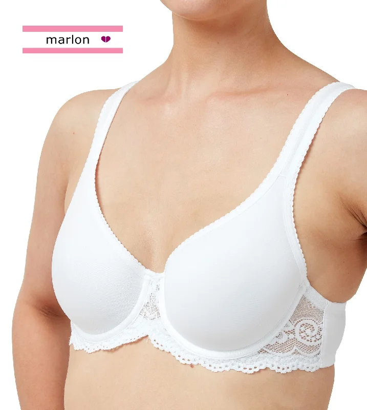 sports bras for small breastsLadies Underwire Spacer T-Shirt Bras by Marlon MA34701