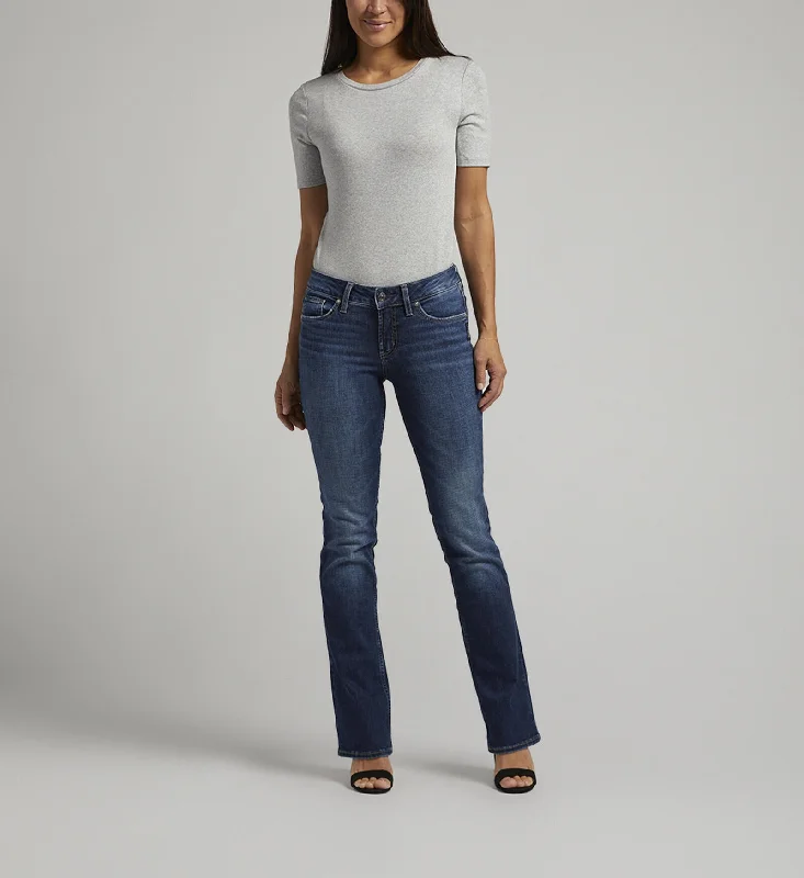 Women's Suki Mid Rise Slim Bootcut Jean