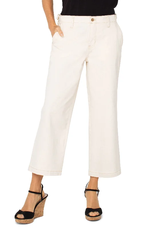 Women's Jodhpurs with Keyhole CollarUTILITY STRIDE WIDE LEG CROP W/ SIDE TABS