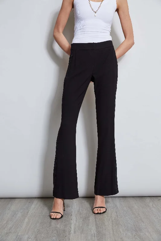 Women's Jodhpurs with Narrow CollarLace Trim Fit & Flare Pant