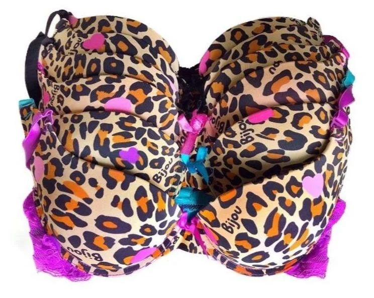 seamless modal fiber pantiesFoxy Animal Double Push Up Bras