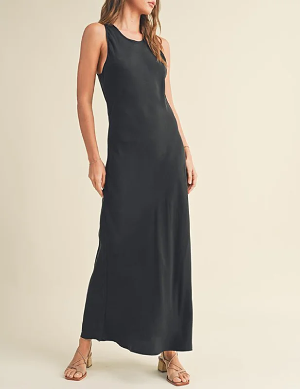 Women's Sweetheart-Neck DressesOana Minimal Silken Tank Dress