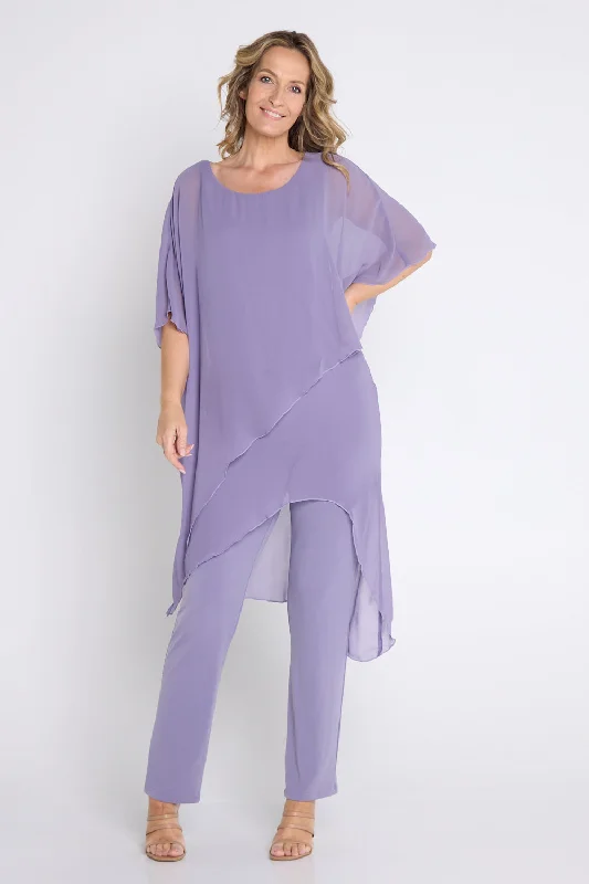 Women's CulottesTilly Jumpsuit - Lilac