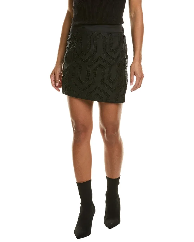 Women's Soft SkirtsALLISON Diamond Wrap Mini Skirt