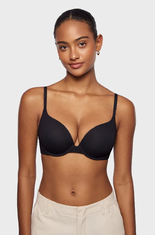 lace-embellished bralettesPush Up Contour Bra