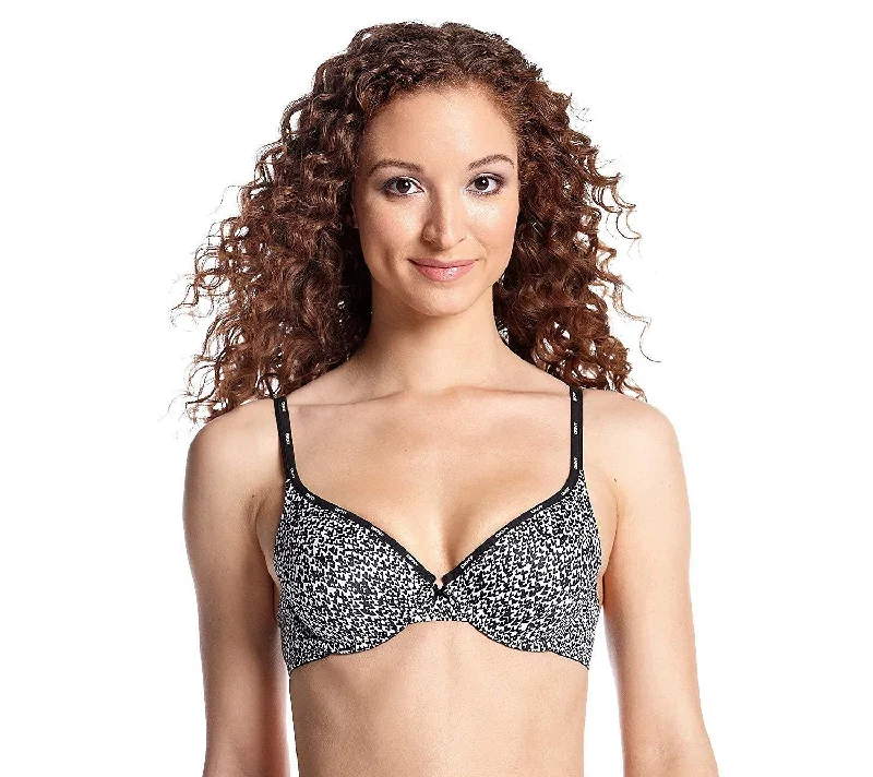 full-coverage underwire brasDKNY Women's Logo Heritage Demi Bra