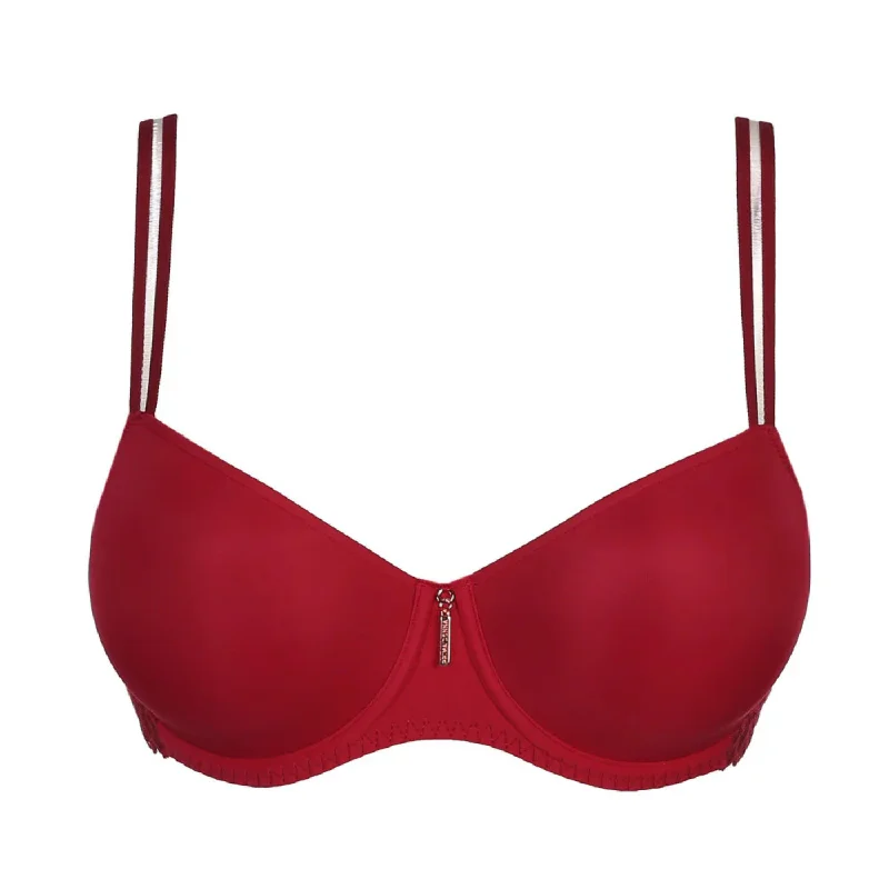 seamless modal fiber high-waisted pantiesPRIMA DONNA TWIST EAST END PADDED BALCONY BRA - RED BOUDOIR