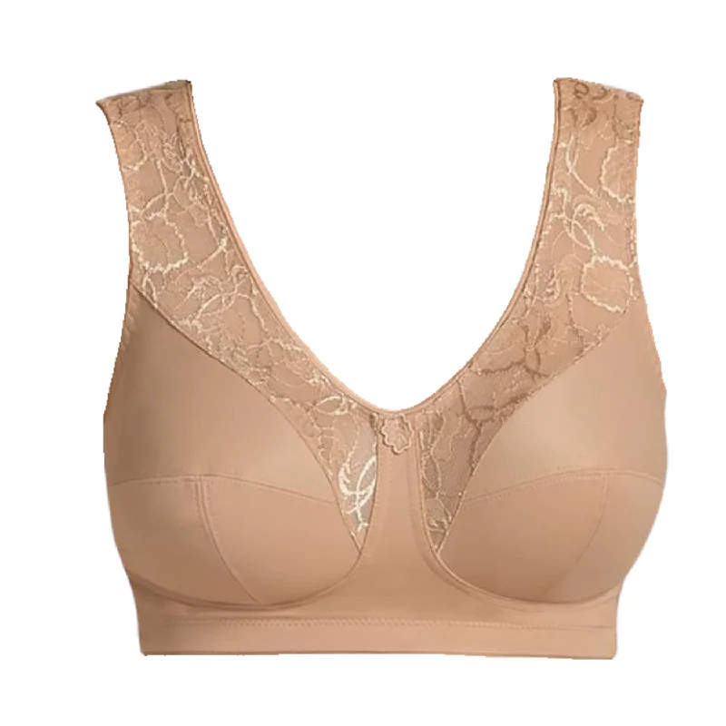 modal fiber high-waisted briefsANITA MICROENERGEN WIRE-FREE SUPPORT BRA - DEEP SAND