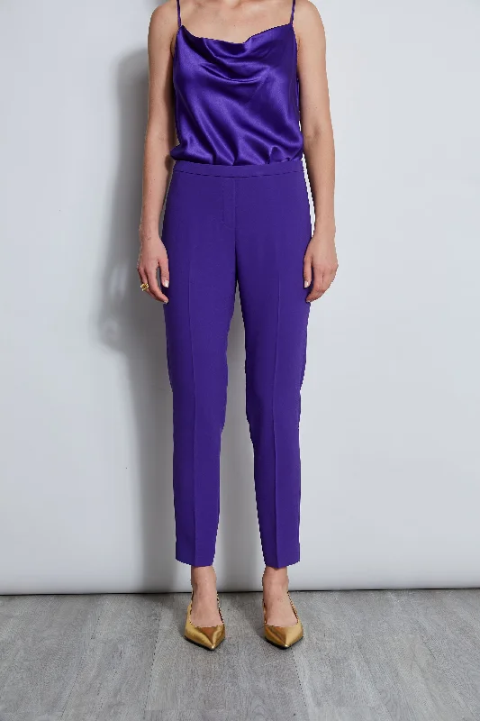 Women's Jodhpurs with Boat CollarSlim Fit Crepe Pant