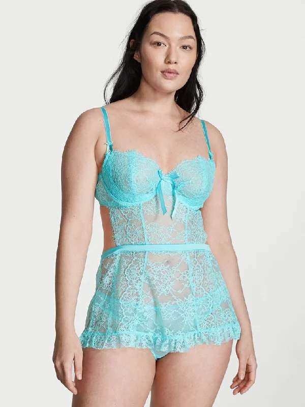 plus-size corsets and garter beltsVictorias Secret Lencería Sexy French Maid Babydoll M