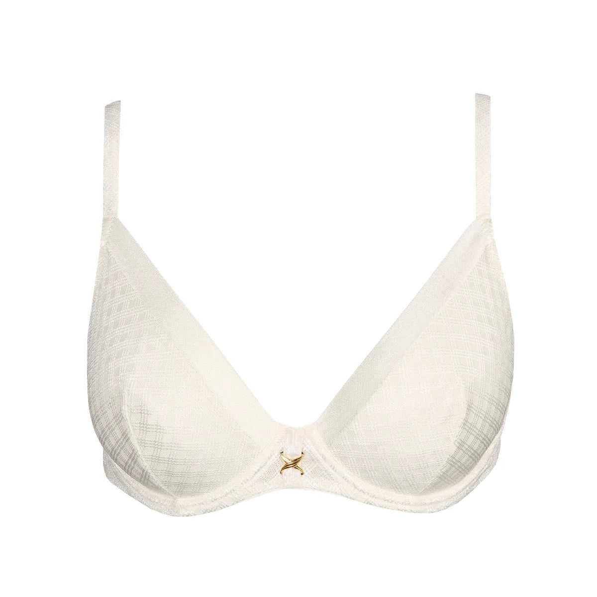 plus-size wireless brasMARIE JO CHANNING PLUNGE BRA - NATURAL