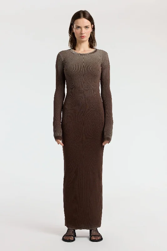 Women's Keyhole-Back DressesVerona Crewneck Maxi Dress