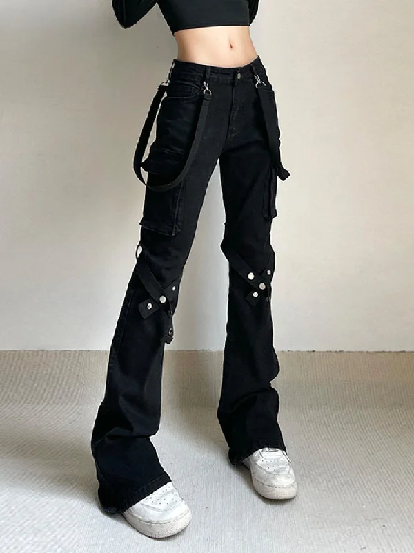 Women's JoggersAltGoth Harajuku E-girl Halloween Pants