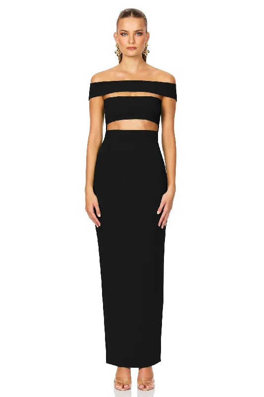 Women's High Collar DressesNookie Naomi Gown - Black