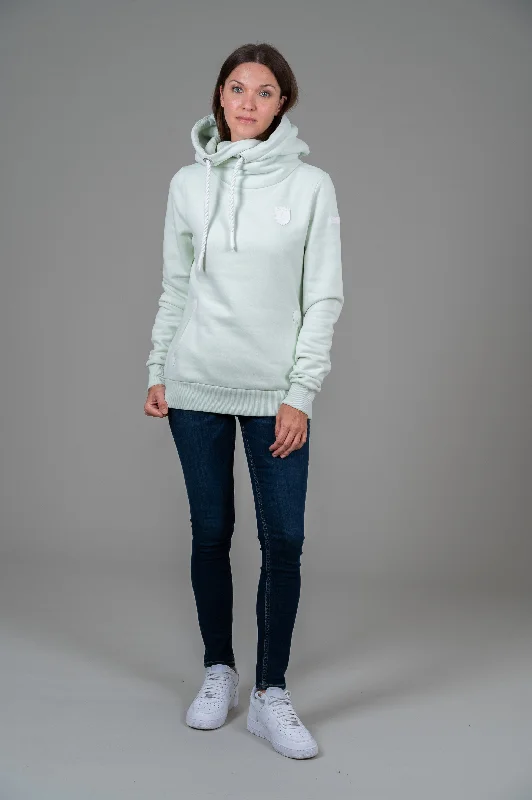 Women's Hooded Sweatshirts with Terry Cloth LiningArtemis White Apple Hoodie