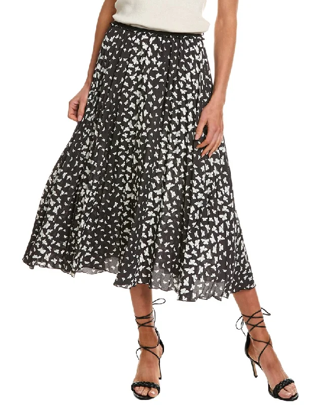 Women's Floral SkirtsRED Valentino Pleated Maxi Dress