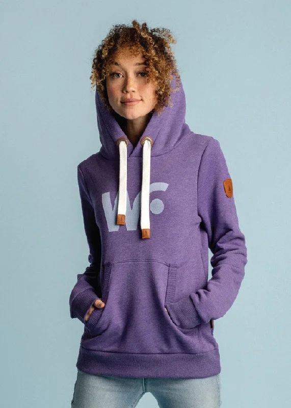 Women's Hooded Sweatshirts with Fleece LiningCalista Grape Hoodie