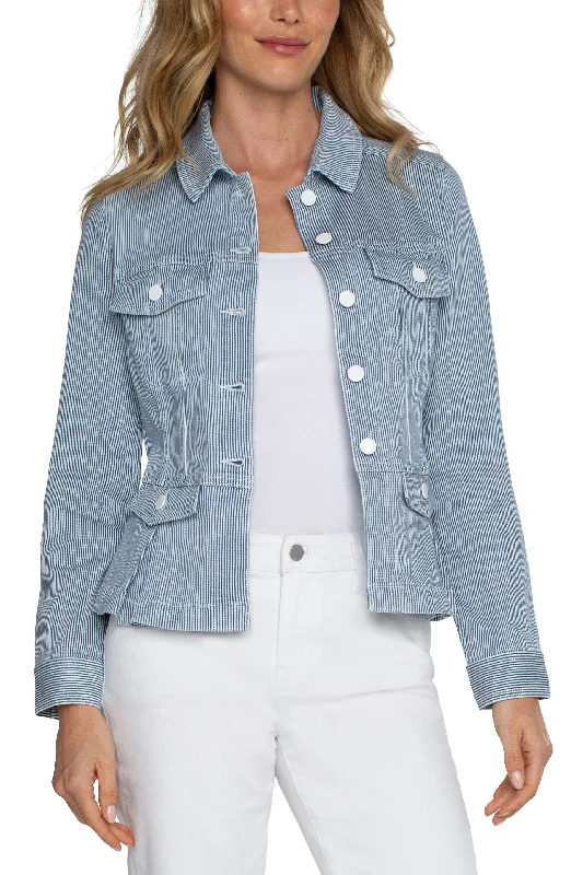 Women's Jodhpurs with Short LengthPEPLUM DENIM JACKET