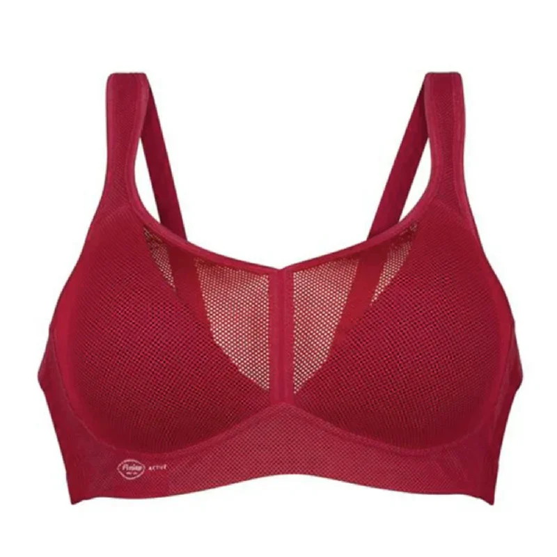 wireless maternity sleep brasANITA AIR CONTROL SPORTS BRA WITH PADDED CUPS - LIPSTICK