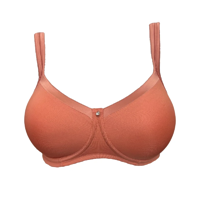 lightweight silk camisolesAMOENA LARA SATIN PADDED WIRE-BREE BRA - LIMITED EDITION