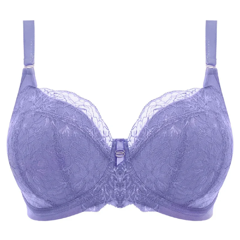 plus-size wireless brasELOMI BRIANNA PADDED HALF CUP BRA - JACARANDA