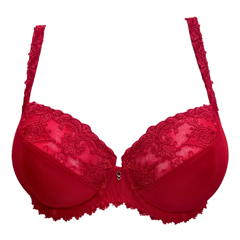 lace-trimmed sleep camisolesANITA GRAZIA UNDERWIRED BRA - RUBY RED