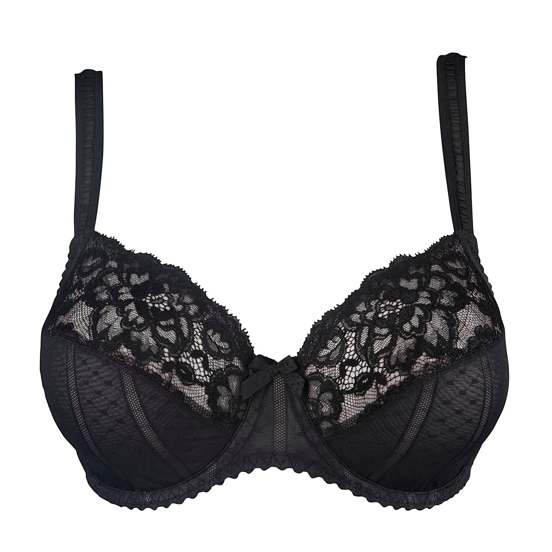 seamless lace boyshortsPRIMA DONNA COUTURE FULL CUP BRA - BLACK