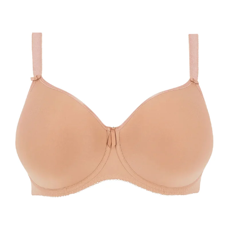 lightweight silk camisolesFANTASIE REBECCA ESSENTIAL SPACER MOULDED BRA - CAFE AU LAIT