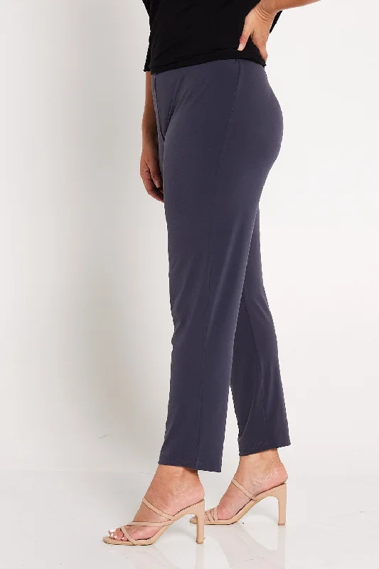 Women's Jodhpurs with Wide CollarGianna Pants Petite - Charcoal