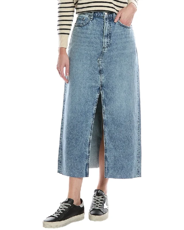 Women's Distressed Skirtsrag & bone Clara Midi Skirt