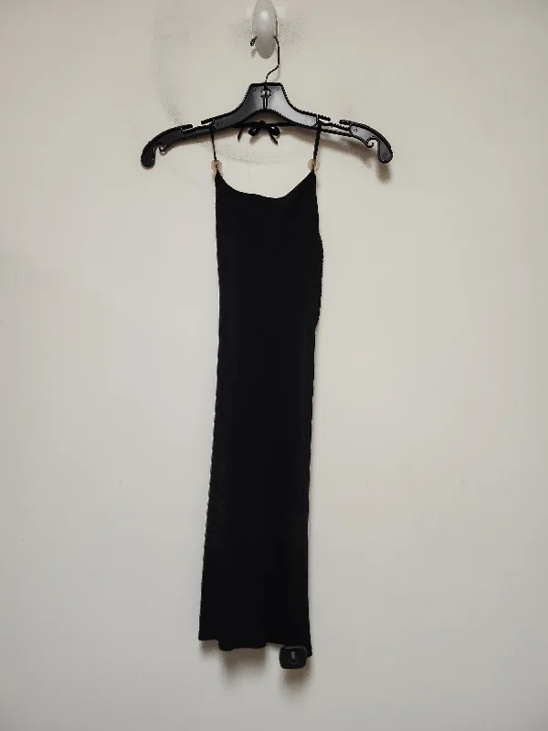 Women's Notched Collar DressesBlack Dress Casual Short Rails, Size Xs