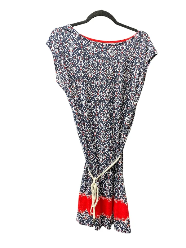 Women's Cut-Out DressesBlue Red & White Dress Casual Short Nautica, Size S