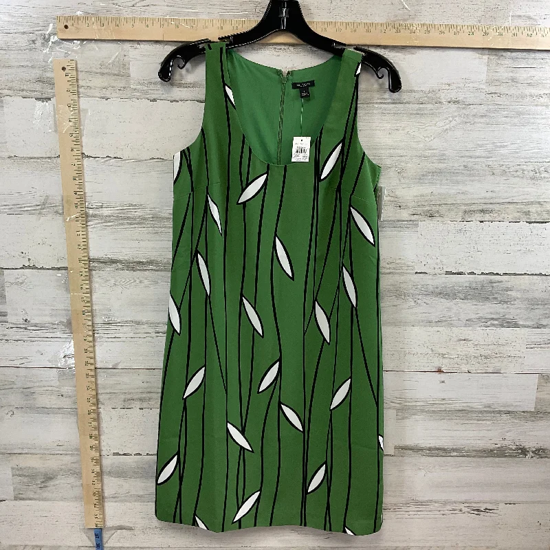 Women's U-Shaped Collar DressesGreen Dress Work Ann Taylor, Size Xs